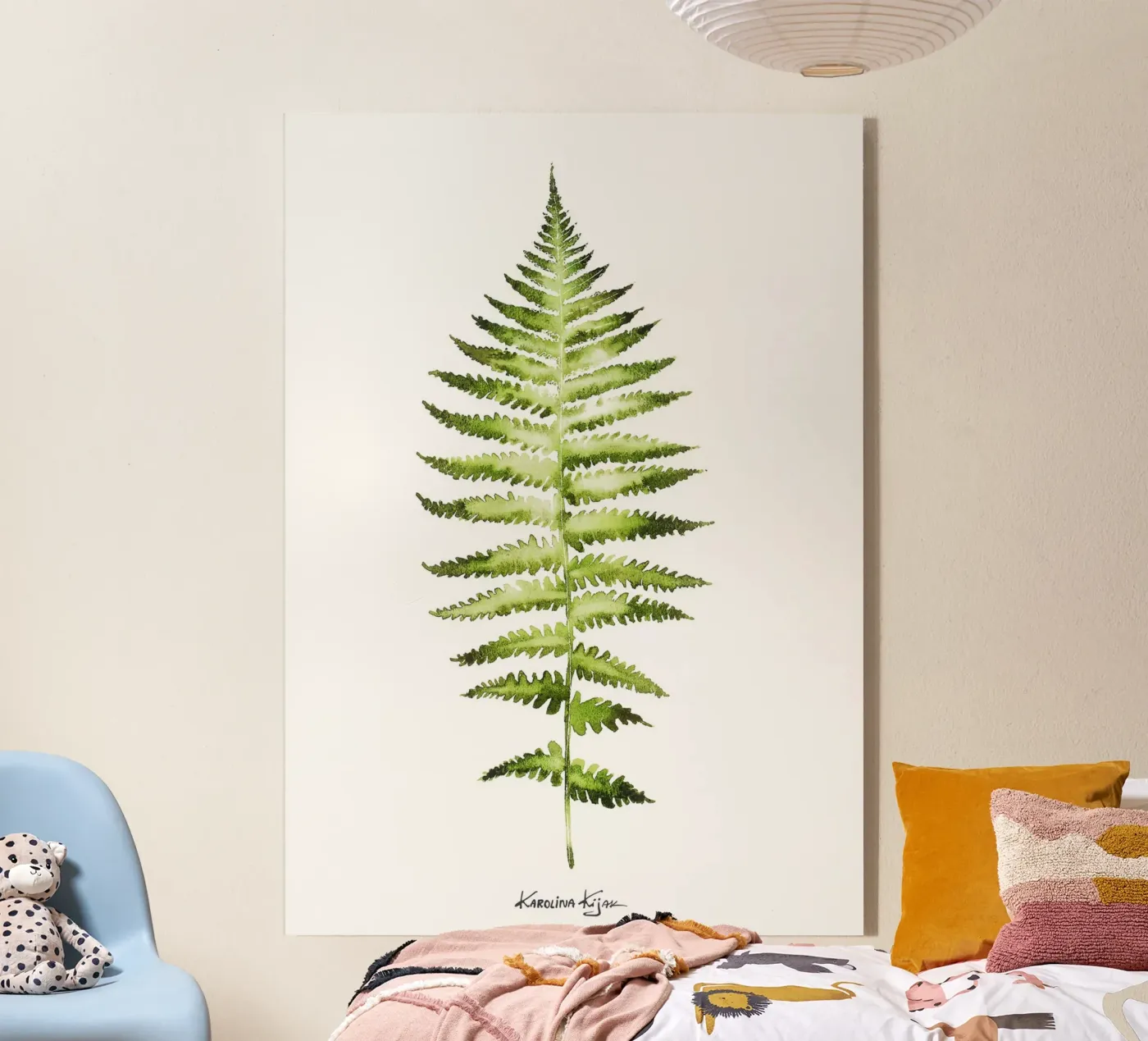 Fern leaf Acryl-Glas von Karolina Kijak