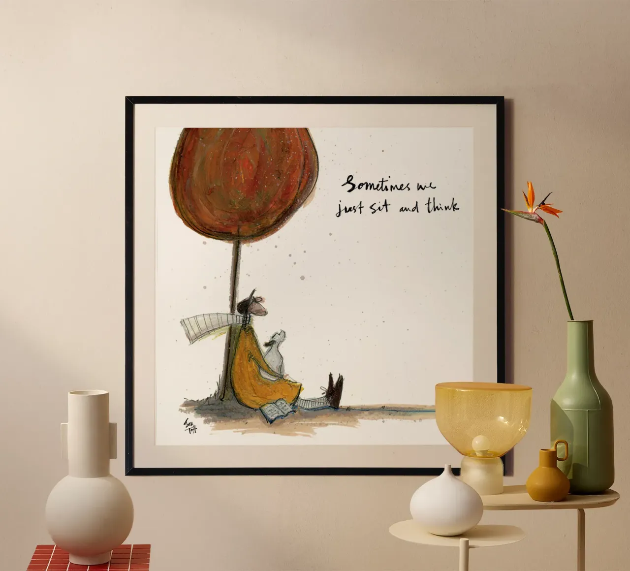 sam toft a volte poster con telaio in plastica da Cummings