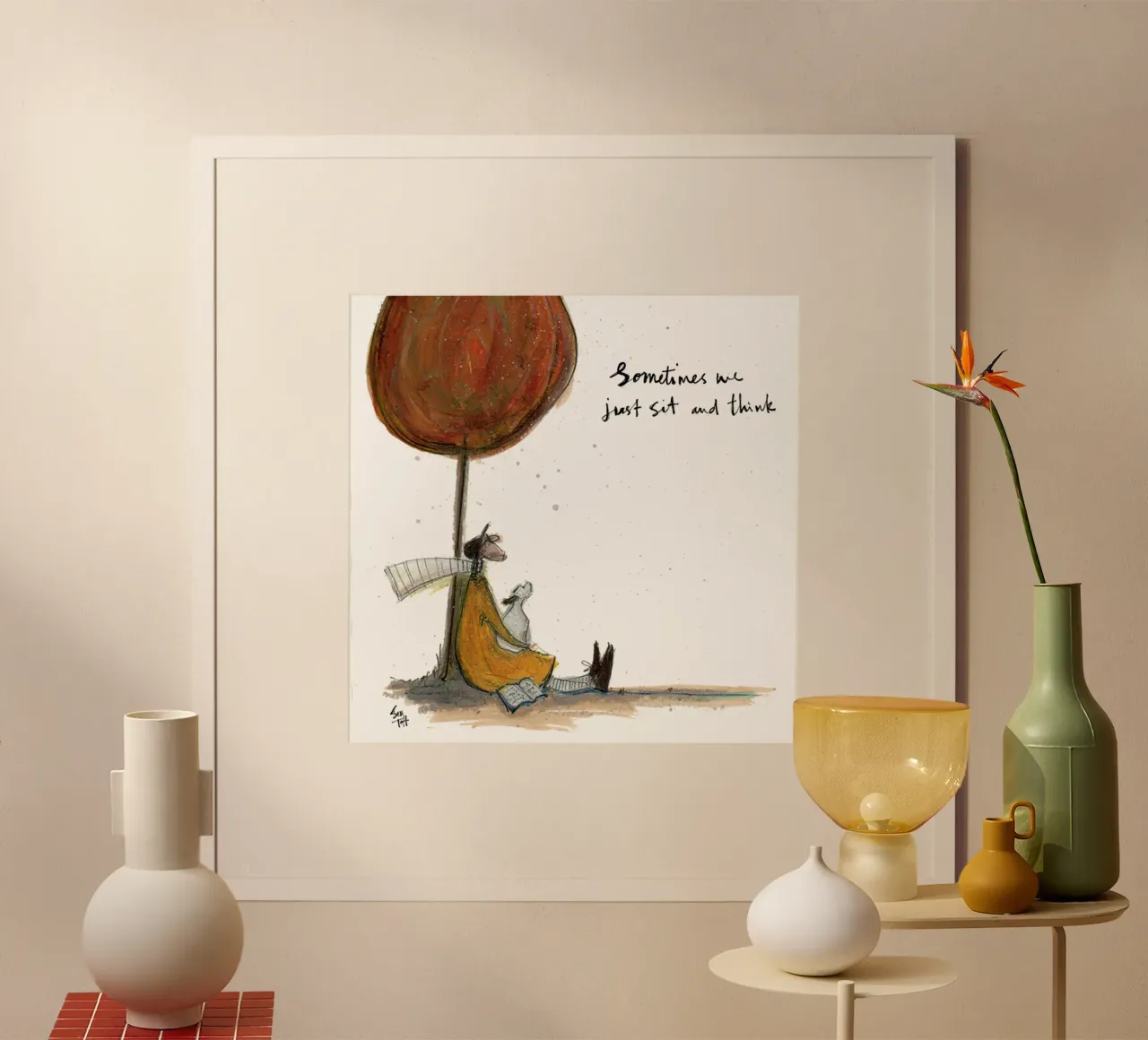 sam toft a volte poster con telaio in plastica da Cummings