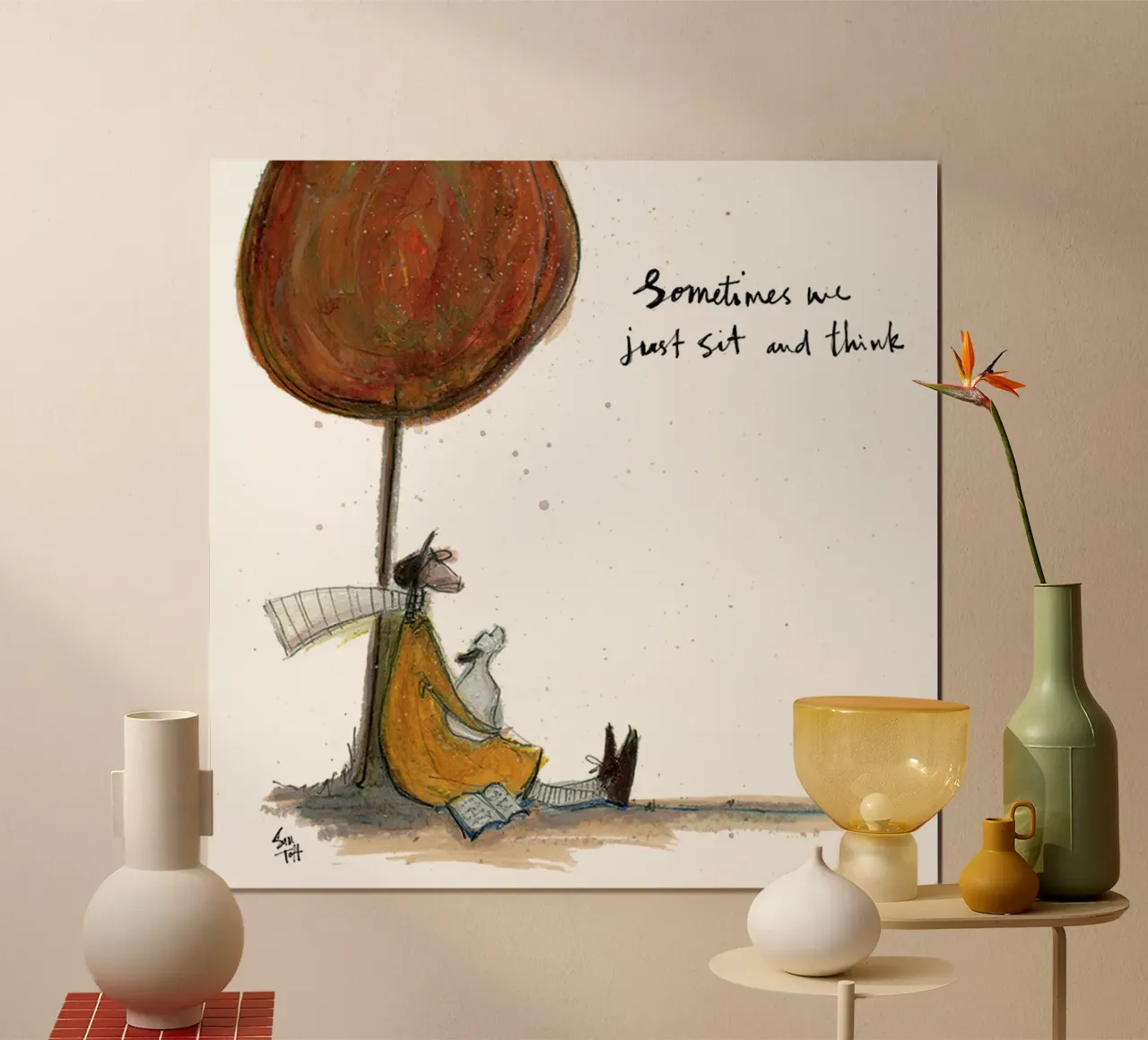sam toft a volte poster con telaio in plastica da Cummings
