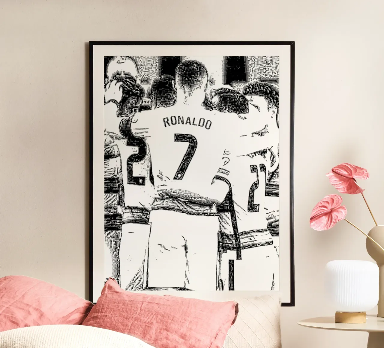 cristiano ronaldo e la squadra poster da dark eagle