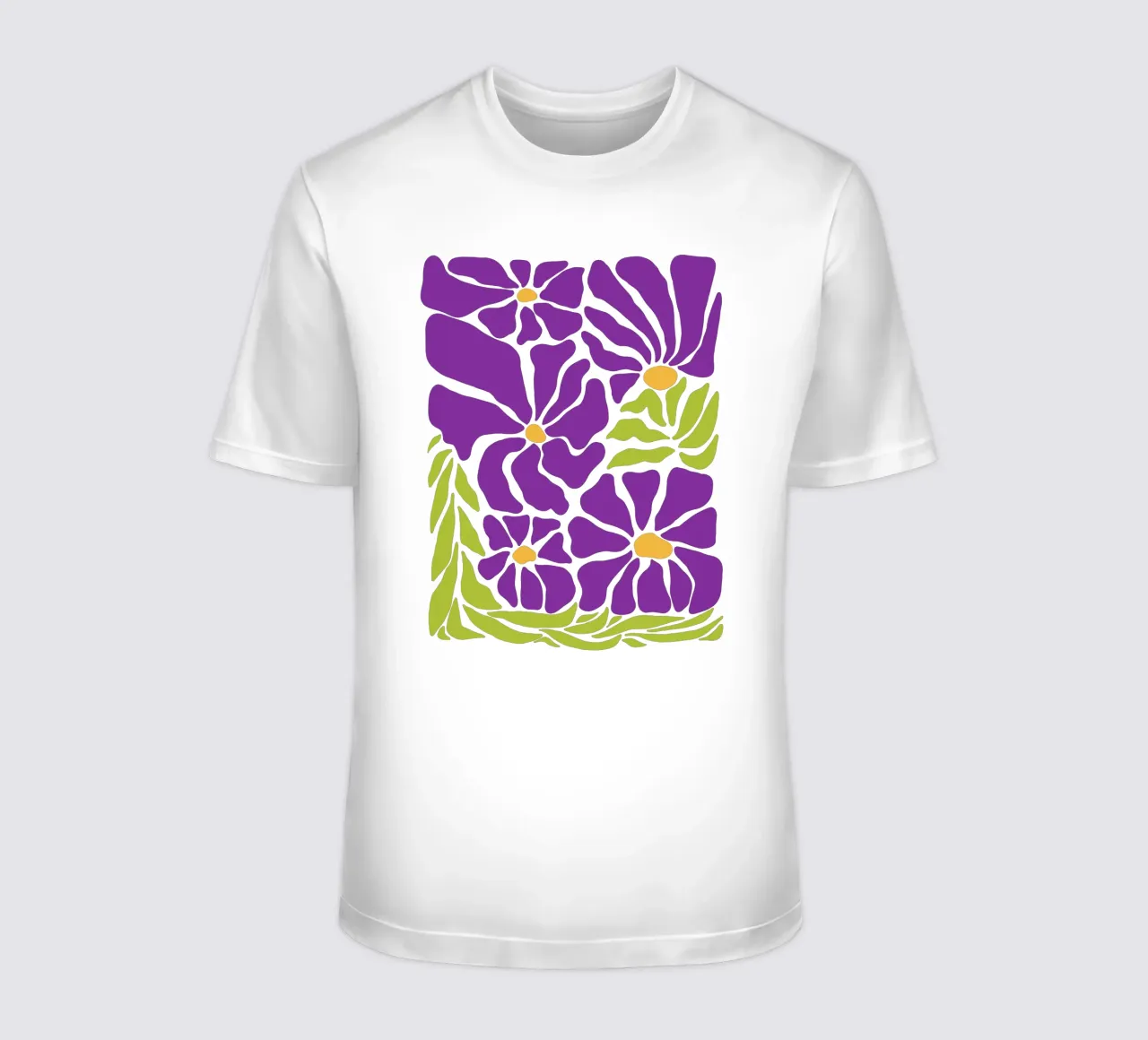 Spring violet paradise t-shirt da TijanaArtStudio88