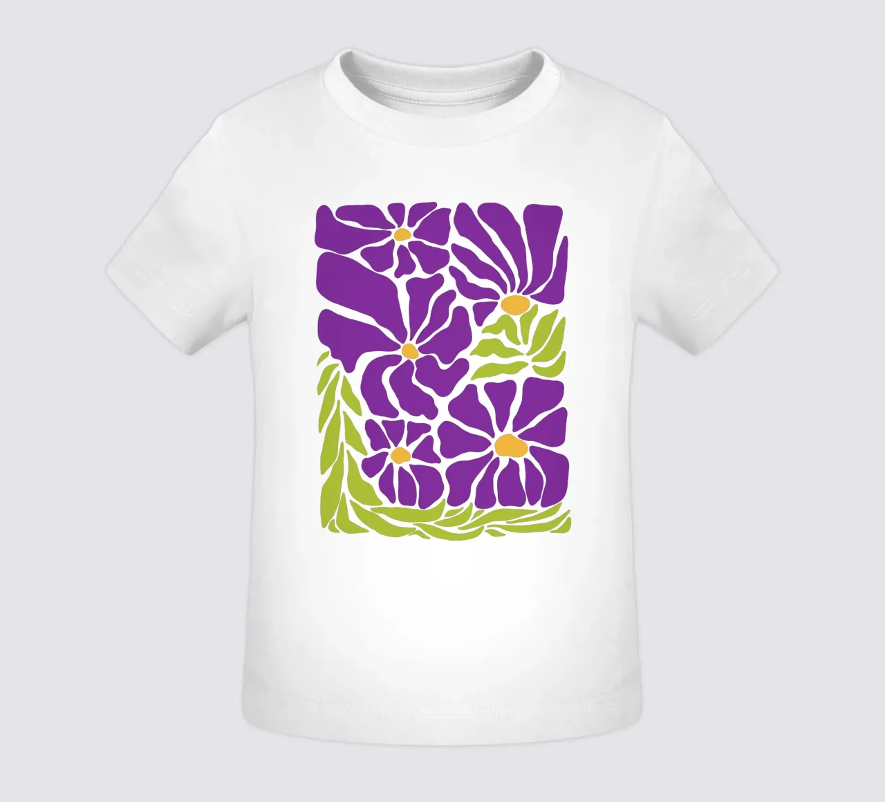 Spring violet paradise maglietta neonato da TijanaArtStudio88