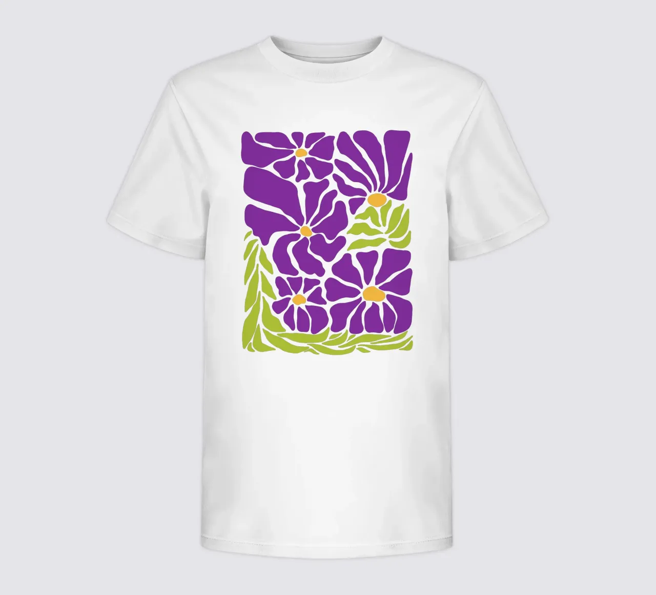 Spring violet paradise t-shirt bambini da TijanaArtStudio88