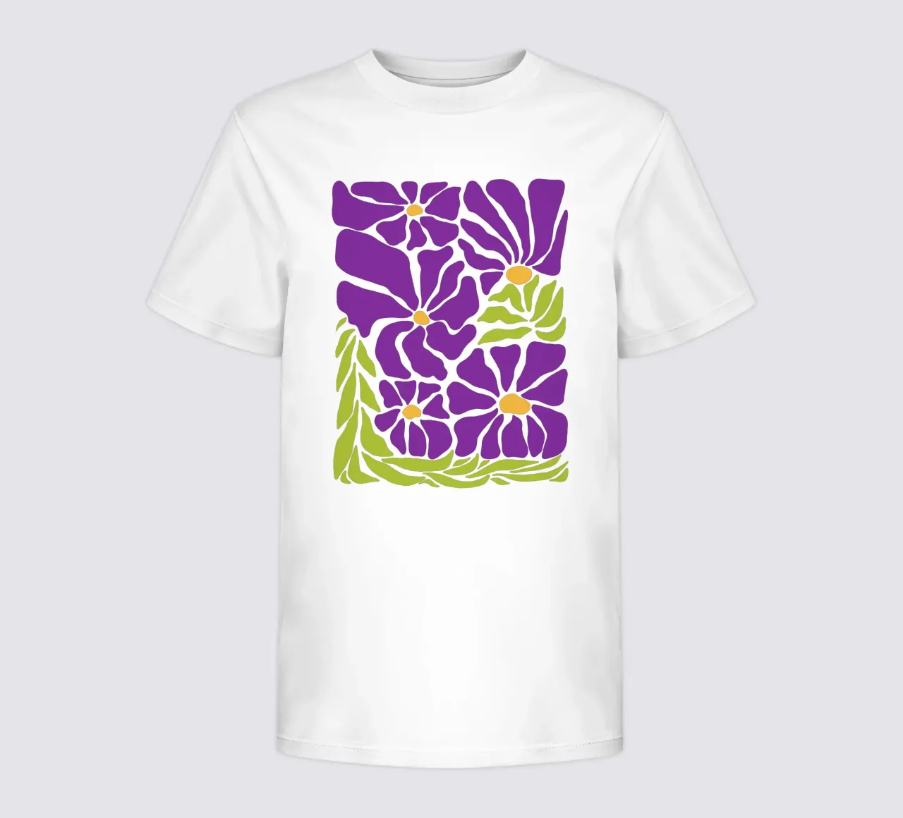 Spring violet paradise t-shirt bambini da TijanaArtStudio88