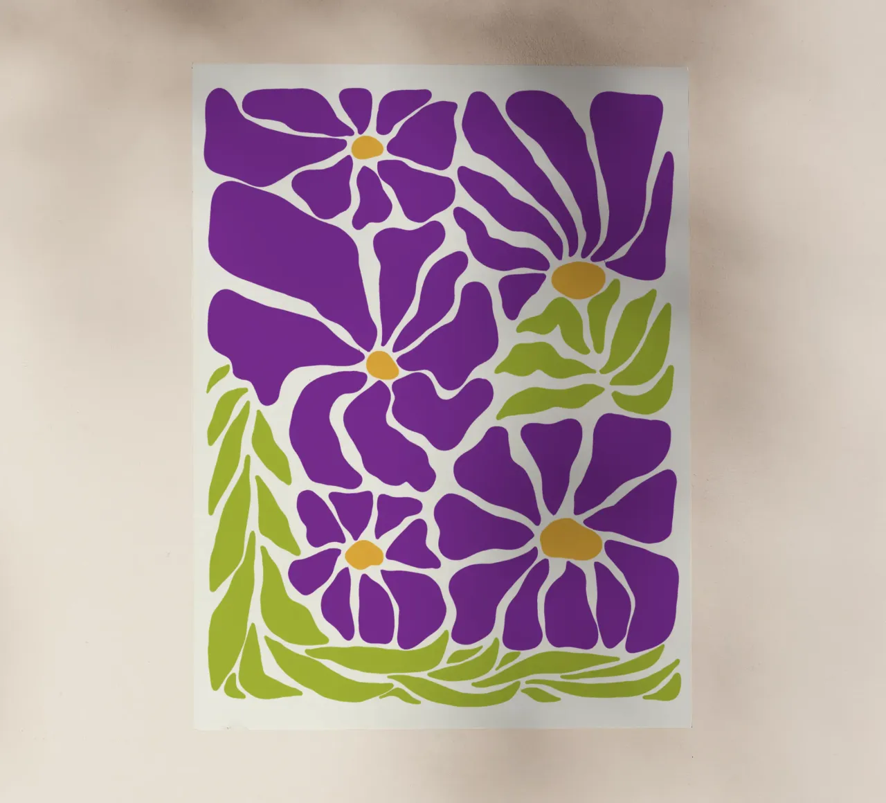 Spring violet paradise pellicola backlit da TijanaArtStudio88