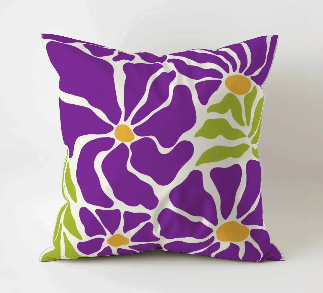 Spring violet paradise cuscino da TijanaArtStudio88