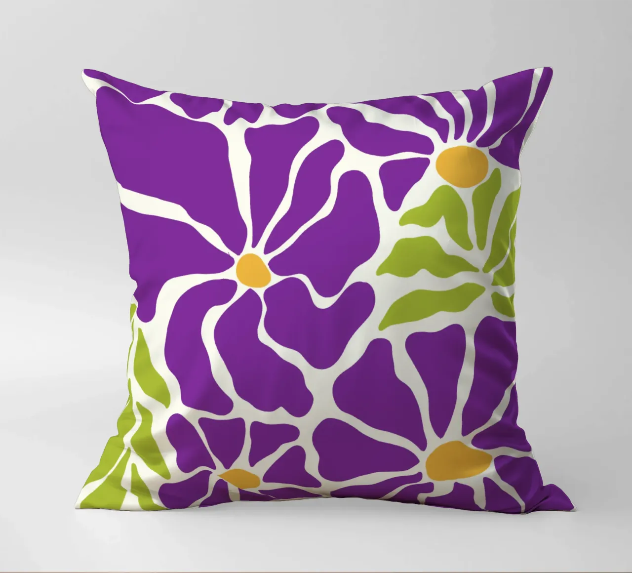 Spring violet paradise cuscino da TijanaArtStudio88