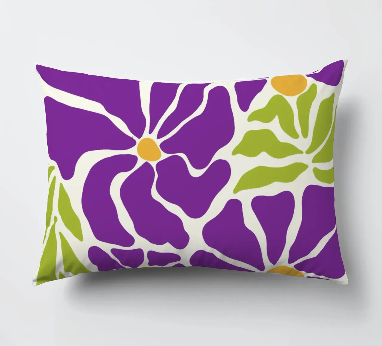 Spring violet paradise cuscino da TijanaArtStudio88