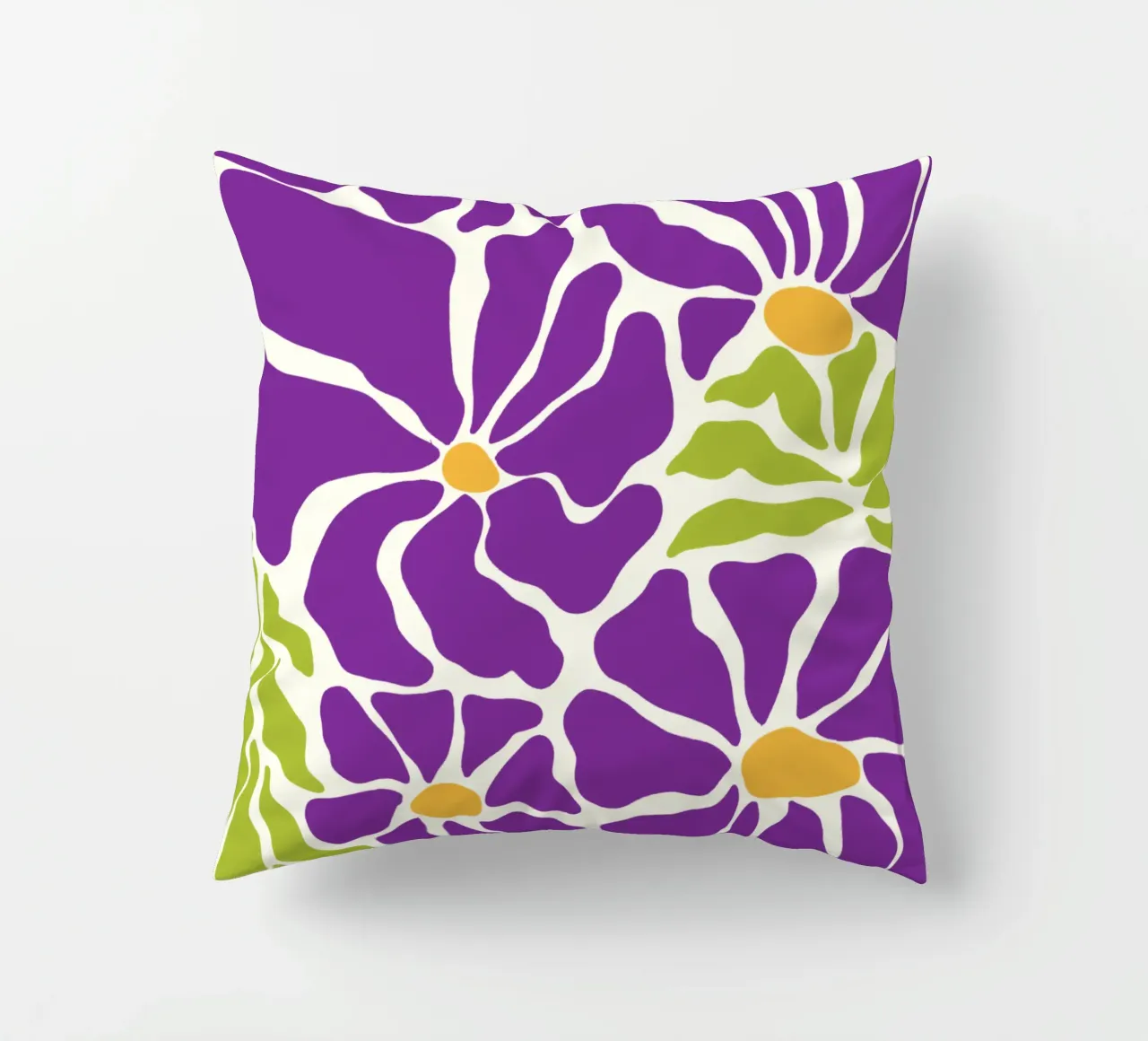 Spring violet paradise cuscino da TijanaArtStudio88