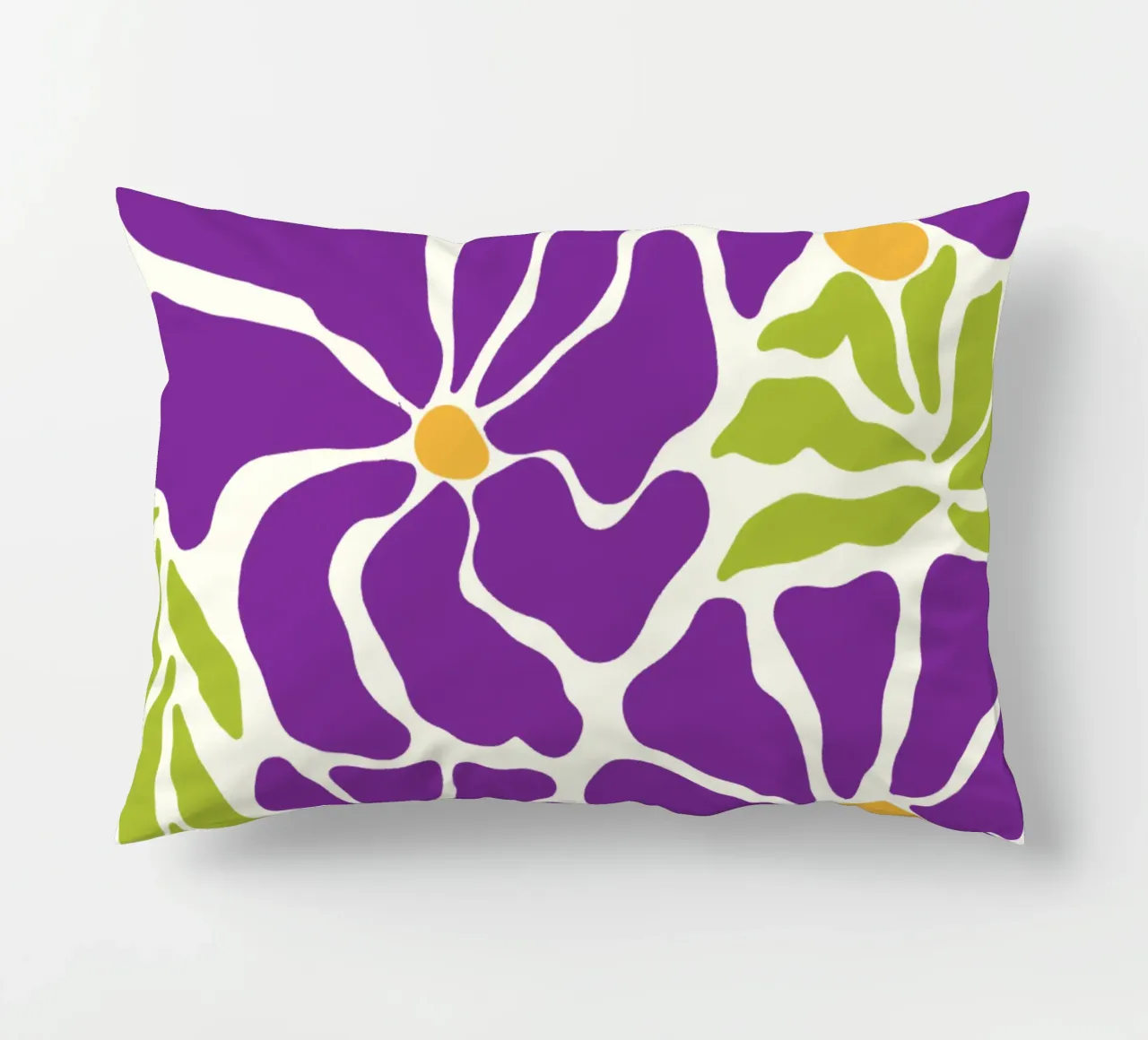 Spring violet paradise cuscino da TijanaArtStudio88