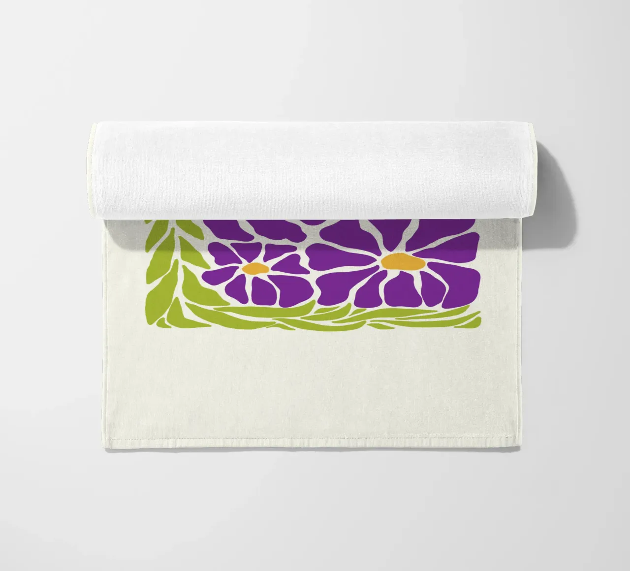 Spring violet paradise telo mare da TijanaArtStudio88