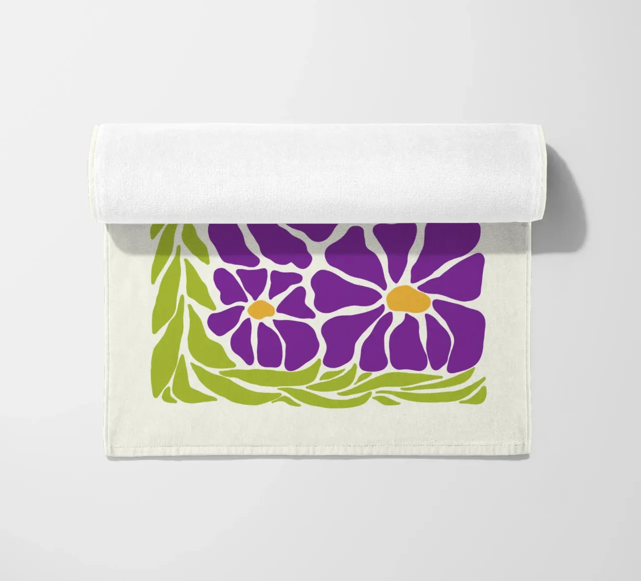 Spring violet paradise telo mare da TijanaArtStudio88