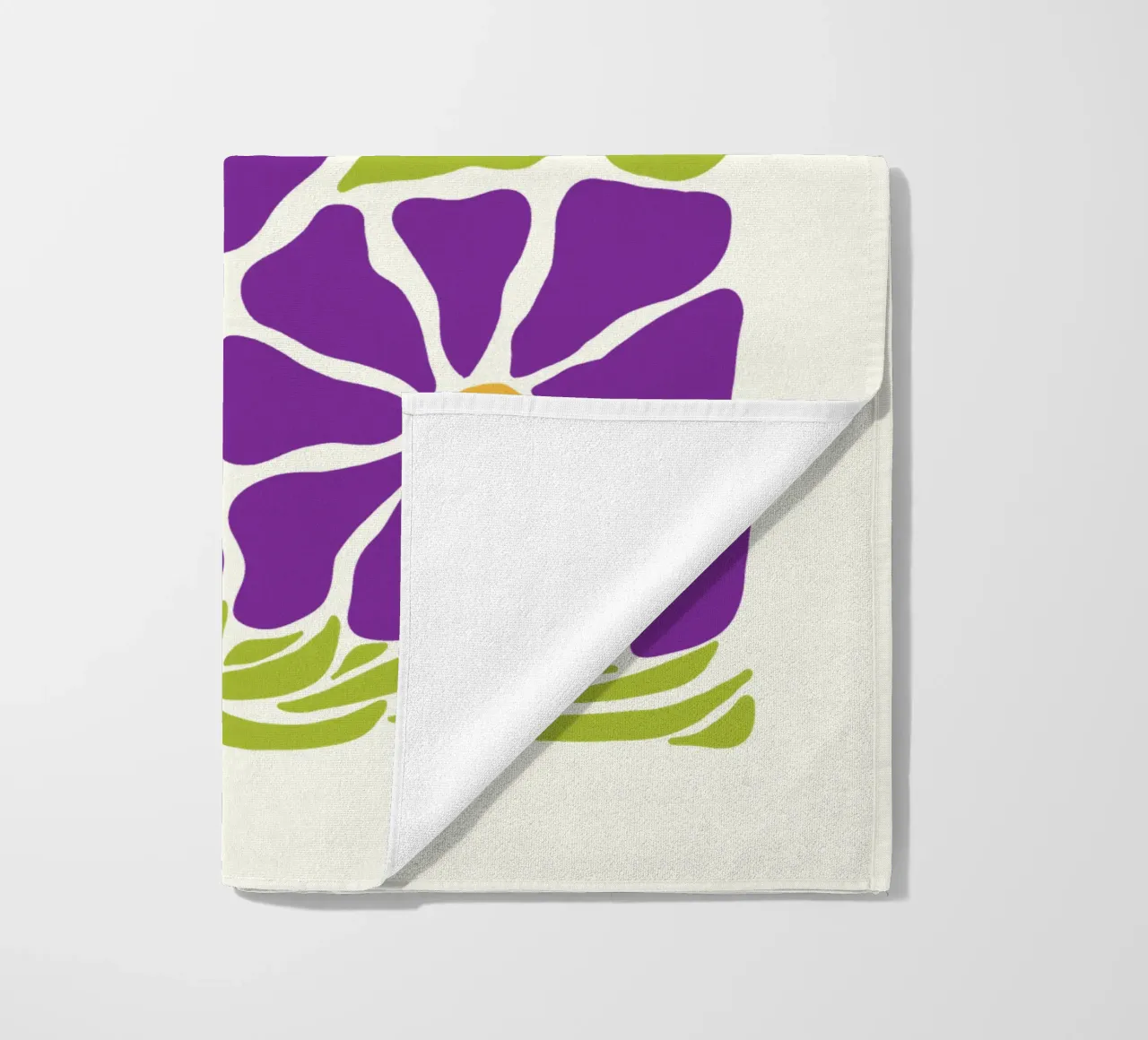 Spring violet paradise telo mare da TijanaArtStudio88