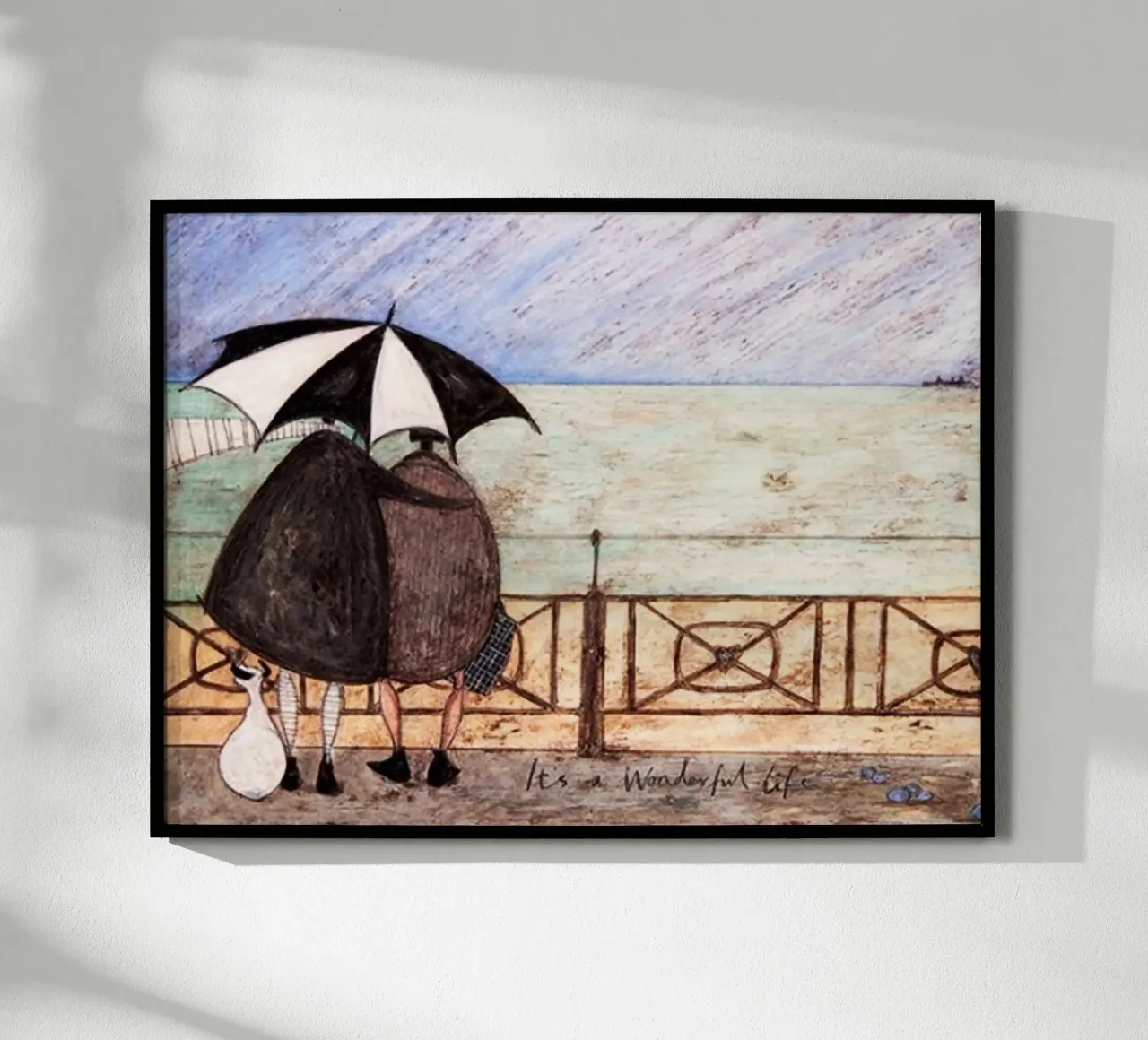 sam toft la sua vita è meravigliosa poster con telaio in plastica da Cummings