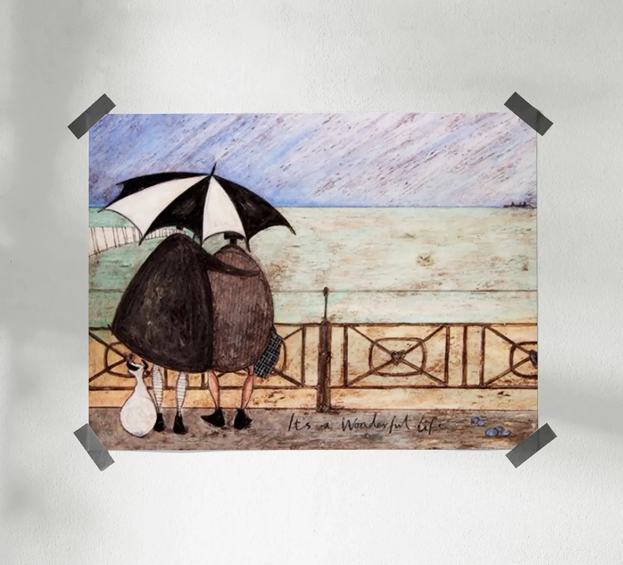 sam toft la sua vita è meravigliosa poster con telaio in plastica da Cummings