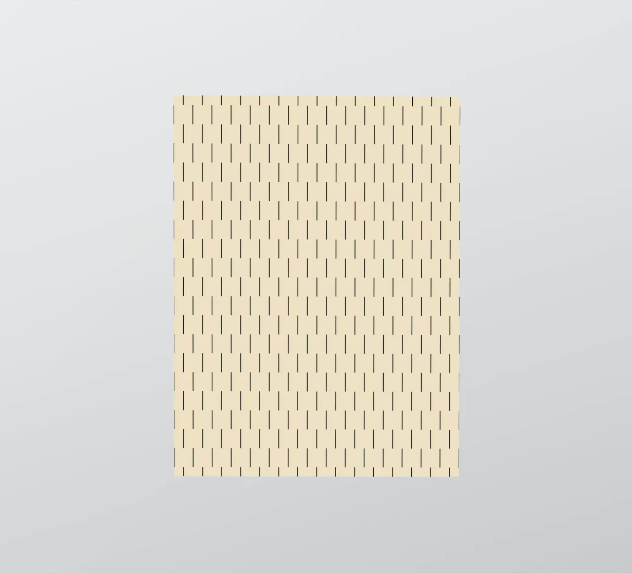 Minimal Scandinavian Chic Lines | Black on Beige sticker by Beauty in Simplicity
