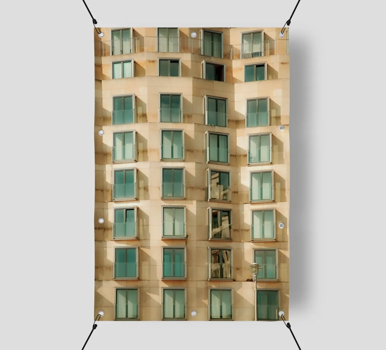 Facade Geometry telo in pvc da Thilo Grøsch