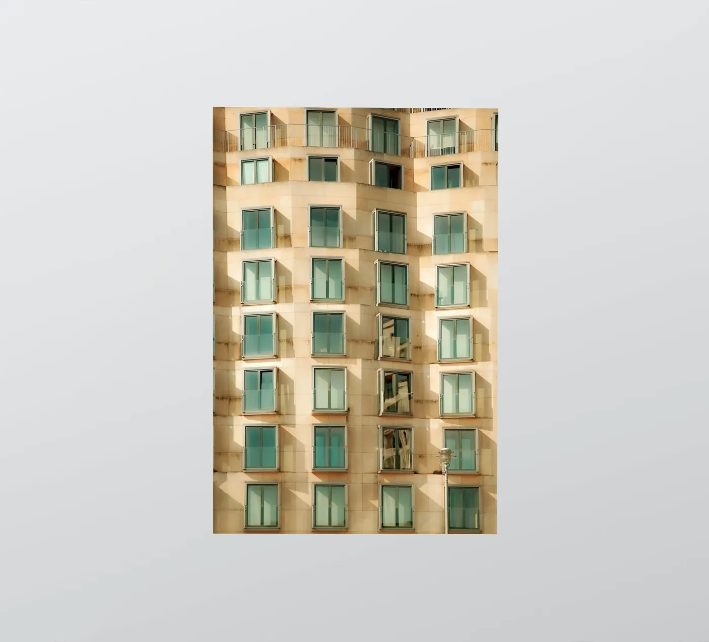 Facade Geometry sticker van Thilo Grøsch
