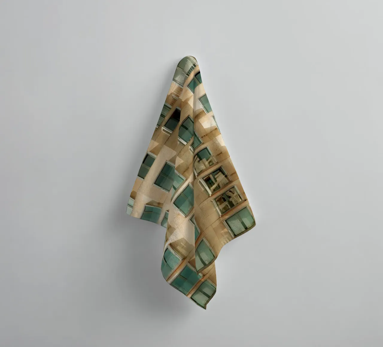 Facade Geometry towel by Thilo Grøsch