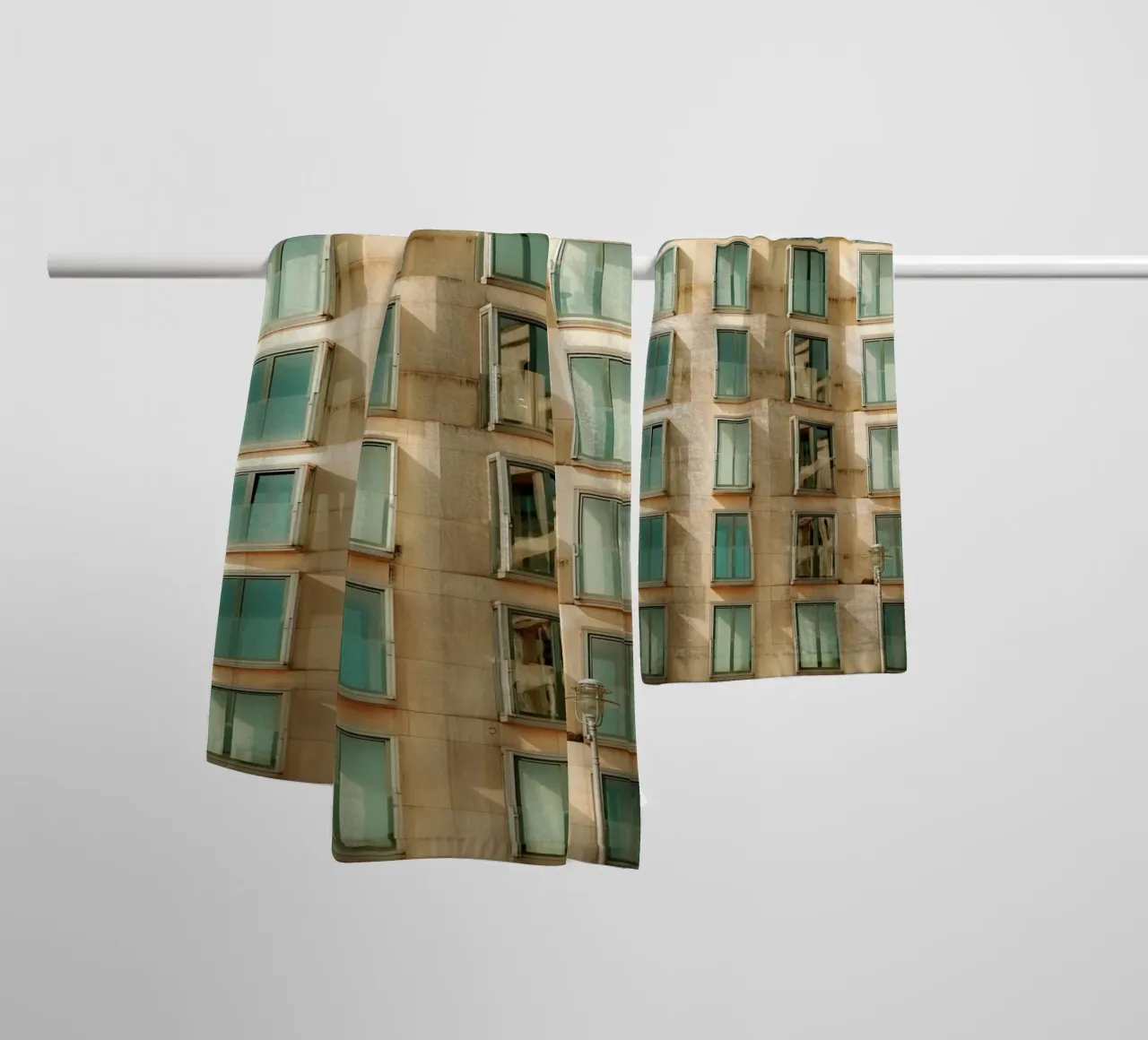 Facade Geometry towel by Thilo Grøsch