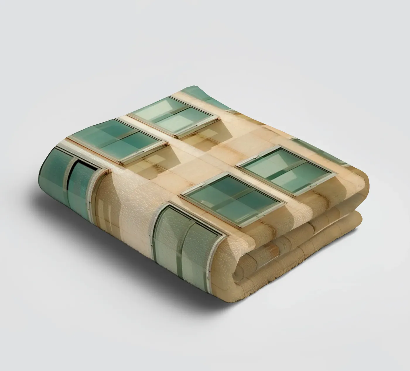 Facade Geometry towel by Thilo Grøsch