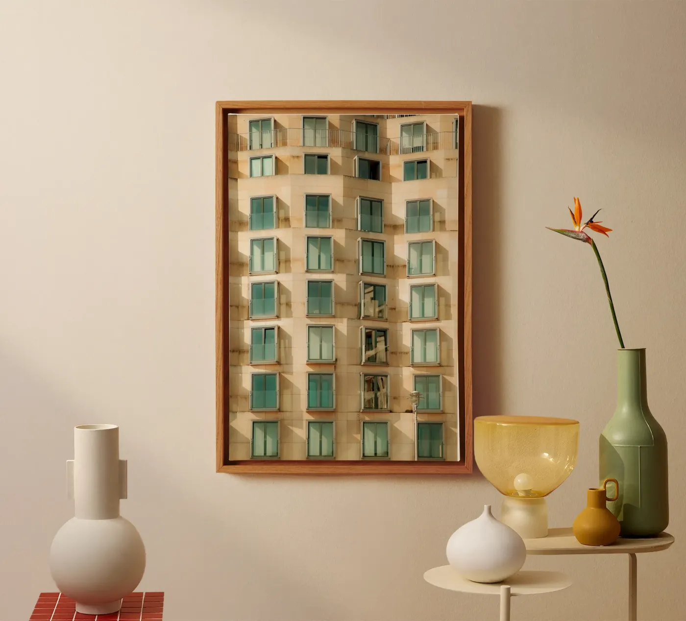 Facade Geometry canvas van Thilo Grøsch