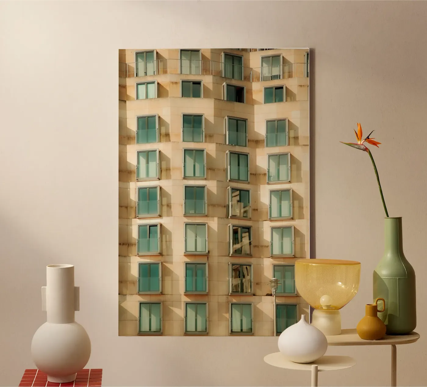 Facade Geometry canvas van Thilo Grøsch