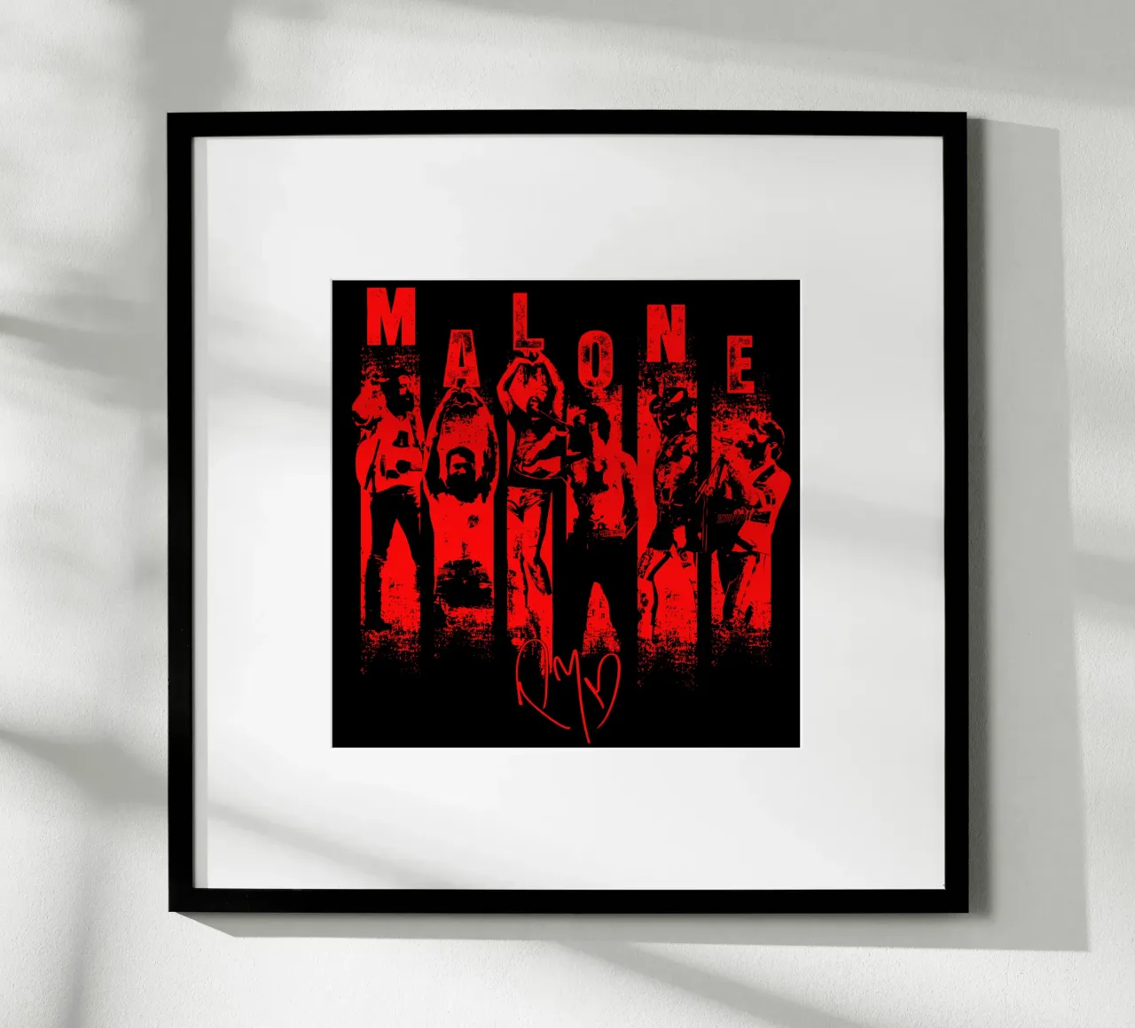 Maglietta Malone Essential poster da igoshdesigns
