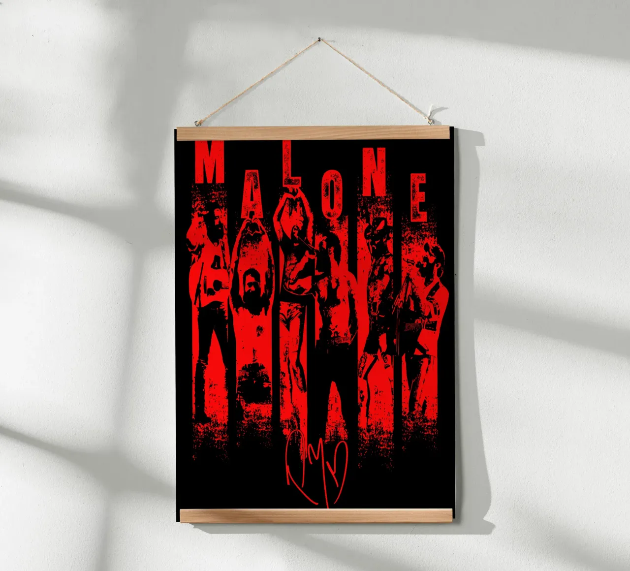 Maglietta Malone Essential poster da igoshdesigns