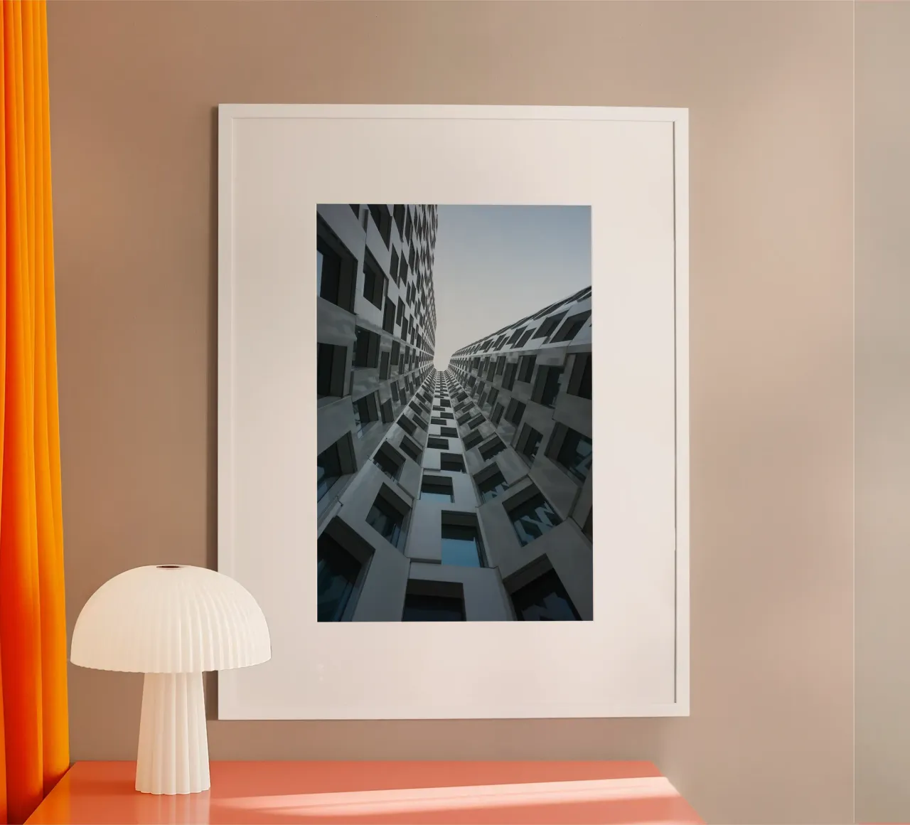 Upper West poster con telaio in alluminio da Thilo Grøsch