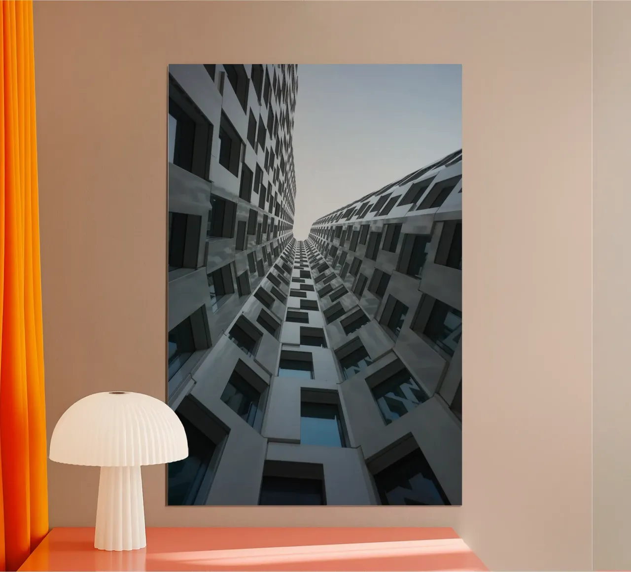 Upper West poster con telaio in alluminio da Thilo Grøsch