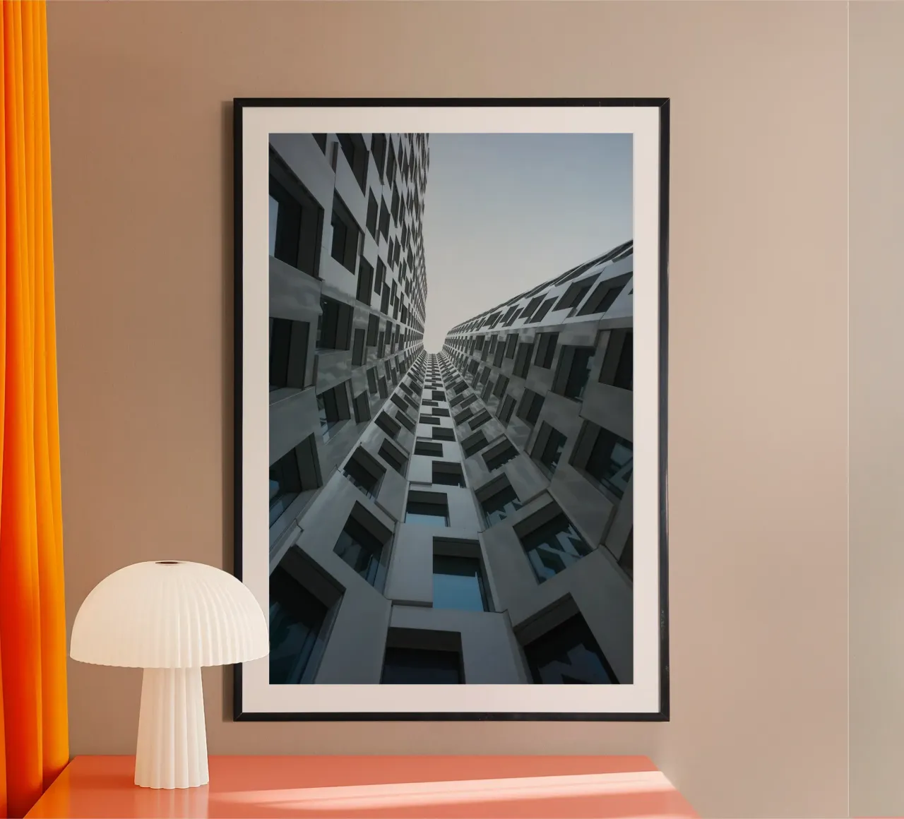 Upper West poster con telaio in alluminio da Thilo Grøsch