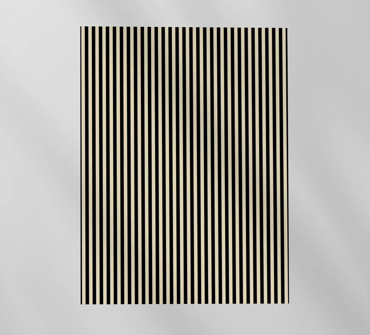 Minimal Basic Bold Stripes 2 | Nero e Beige pellicola backlit da Beauty in Simplicity