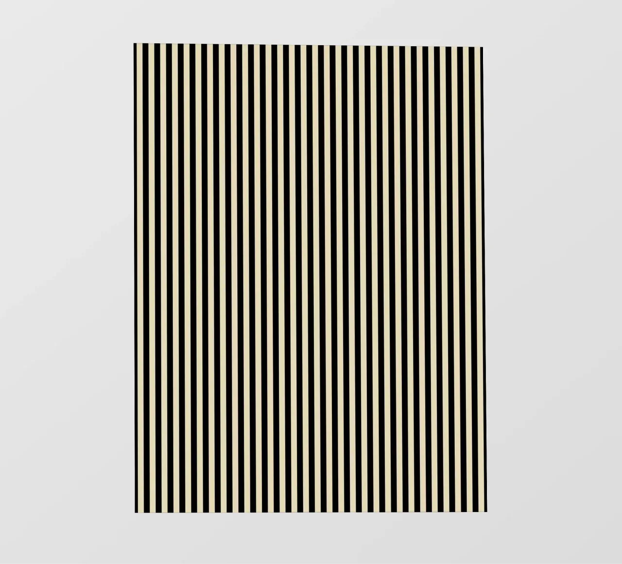 Minimal Basic Bold Stripes 2 | Nero e Beige pellicola backlit da Beauty in Simplicity