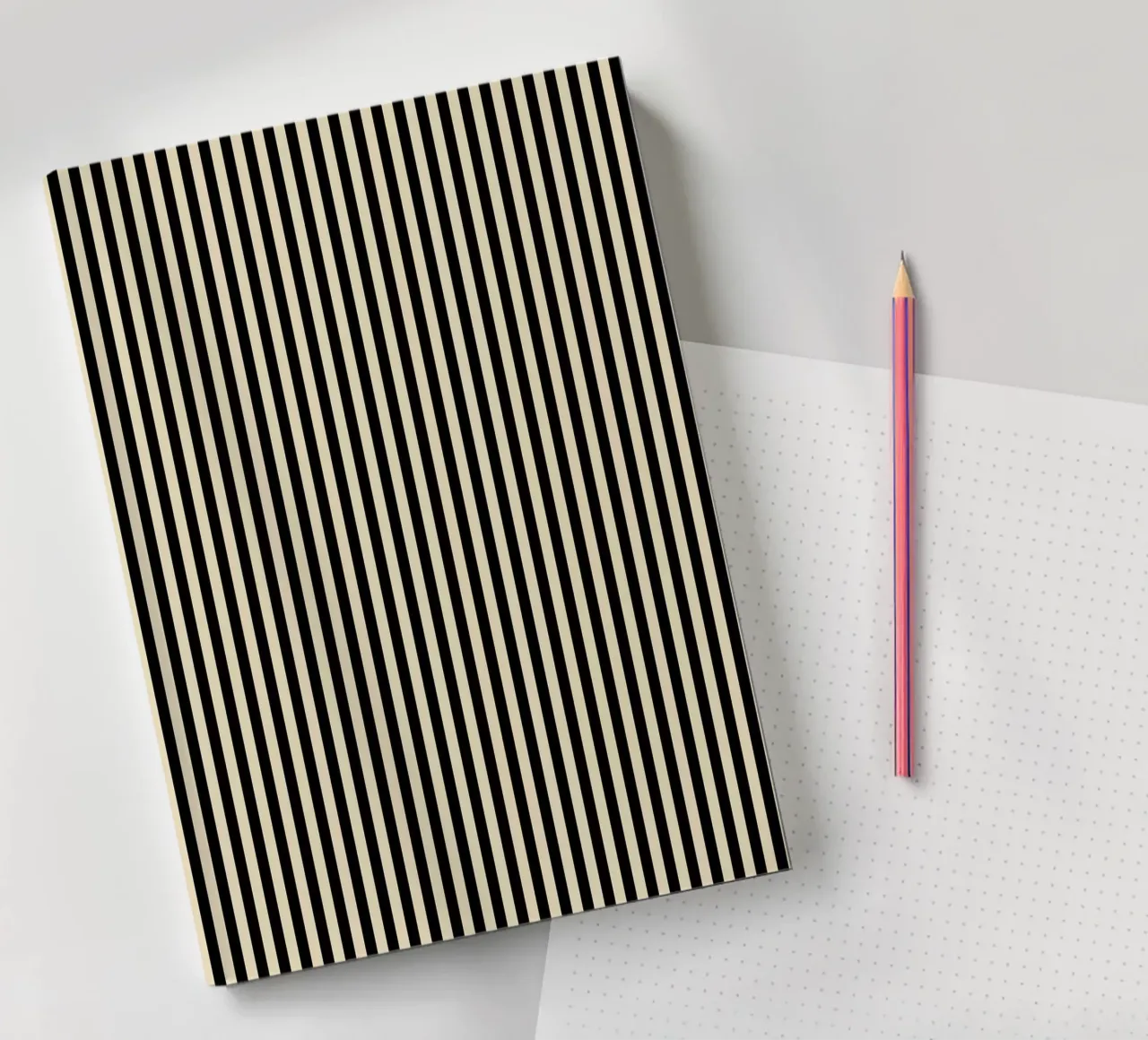 Minimal Basic Bold Stripes 2 | Nero e Beige diario da Beauty in Simplicity