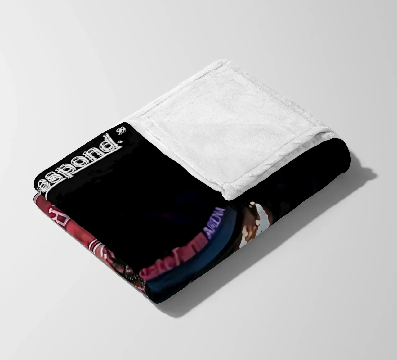You çant control what others think of you, coperta in pile da Type & Tape