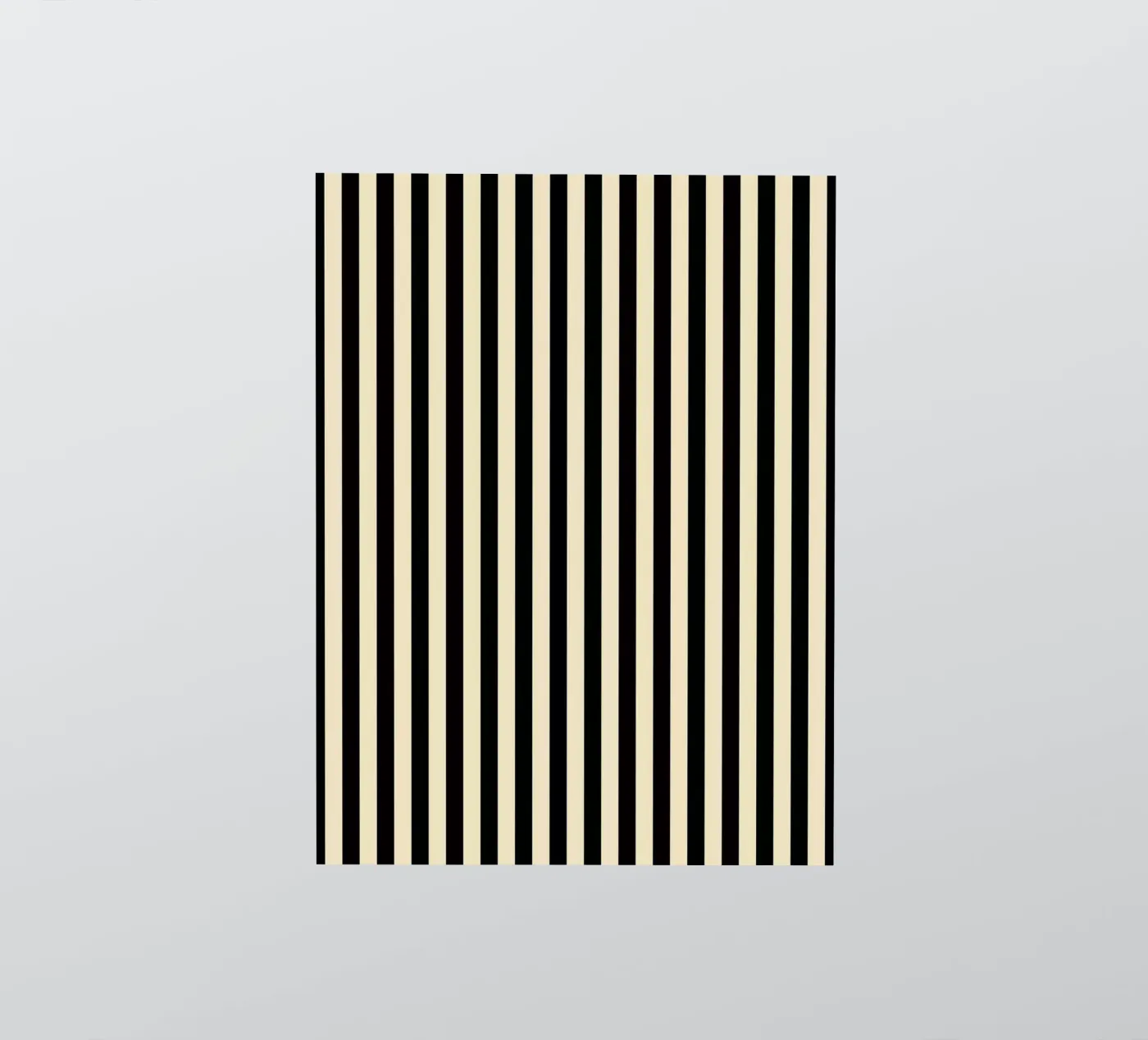 Minimal Basic Bold Stripes | Nero e Beige adesivo da Beauty in Simplicity