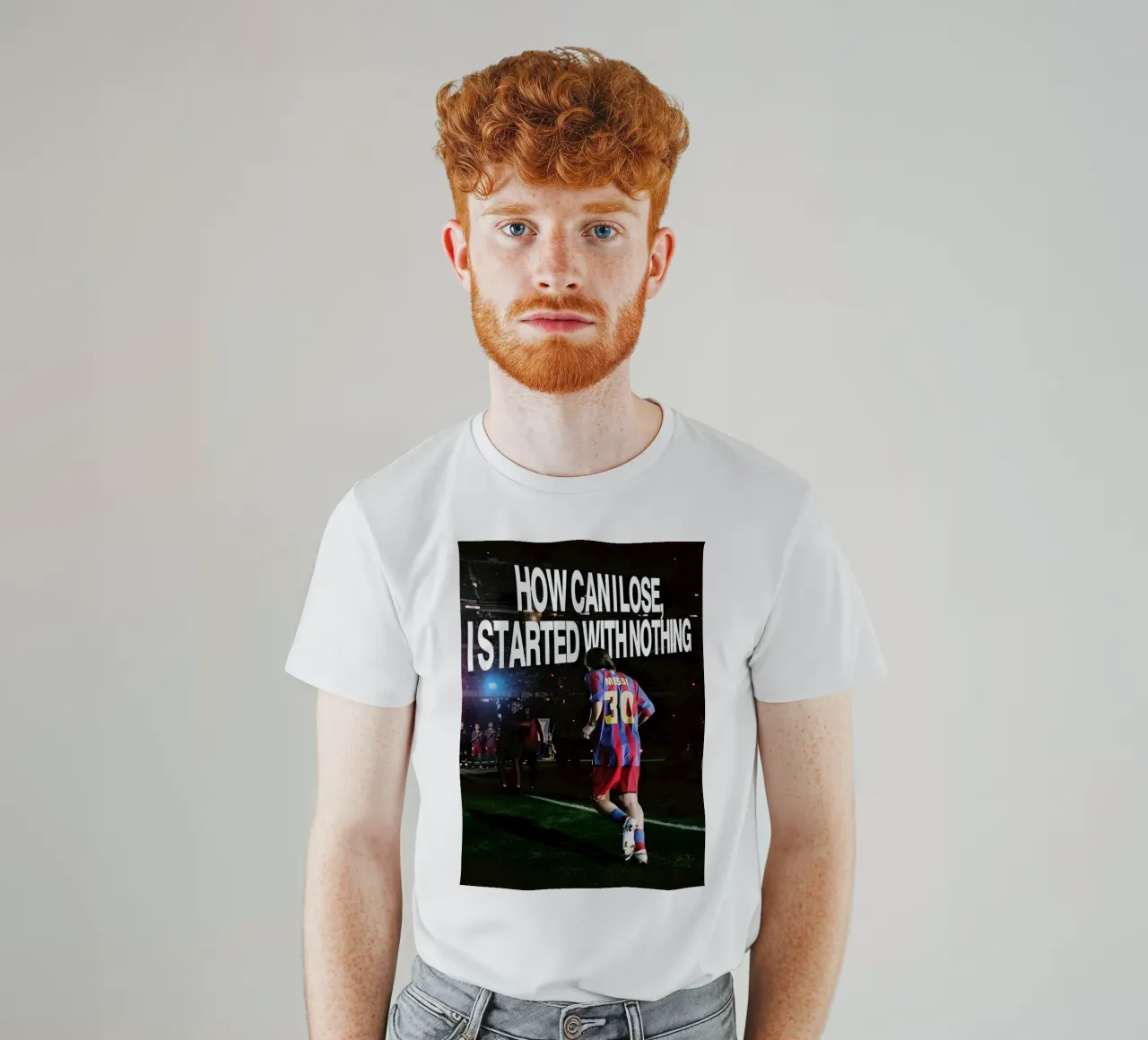 HOW CAN LOSE t-shirt da Type & Tape
