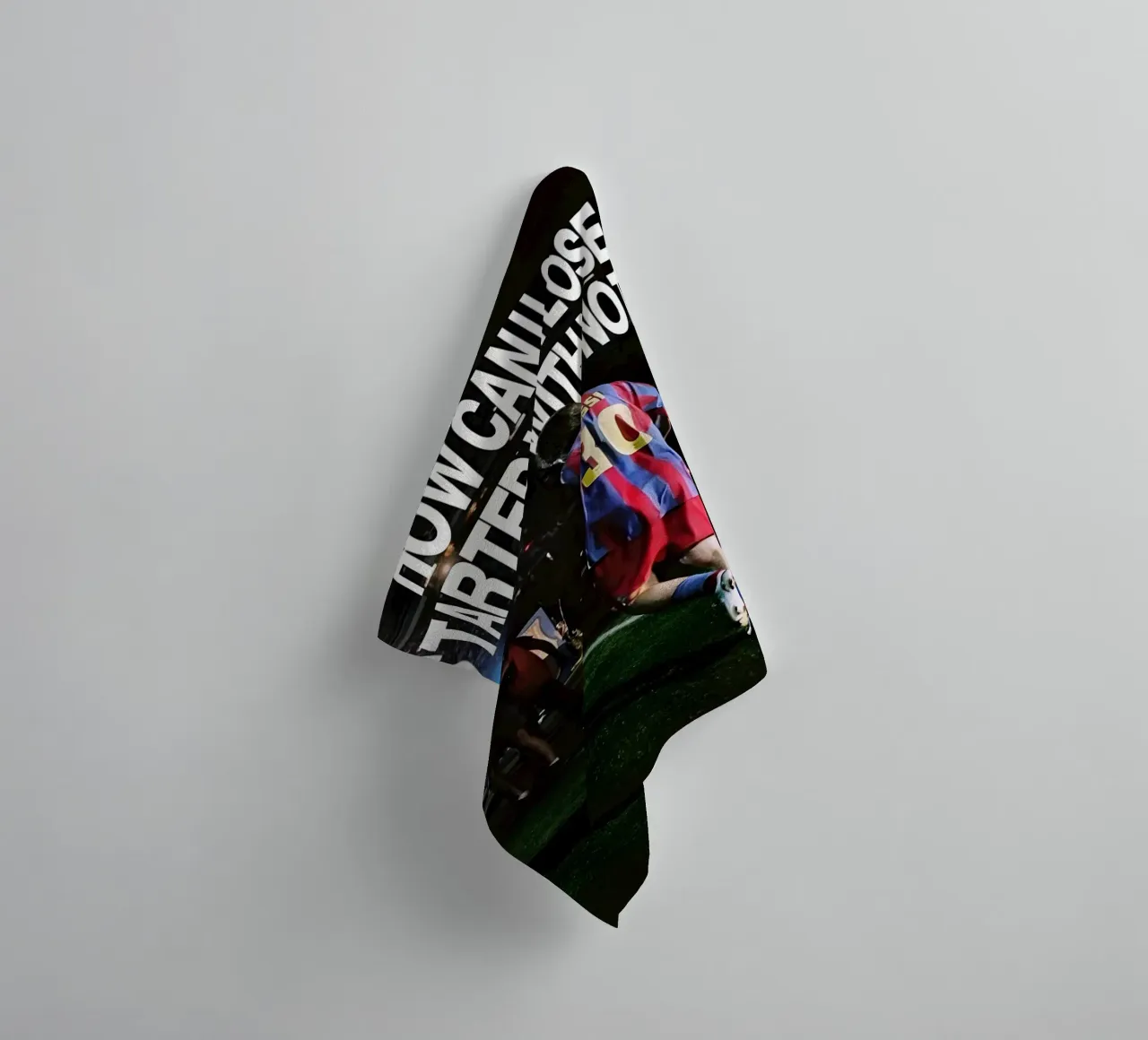 HOW CAN LOSE toalla de baño de Type & Tape