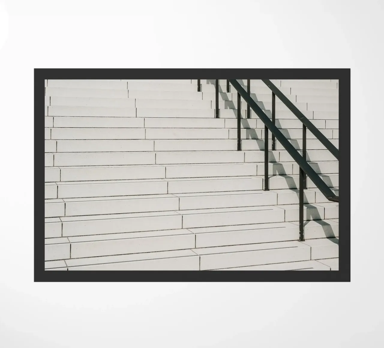 Orange Geometry – Shadows & Steps zerbino da Thilo Grøsch