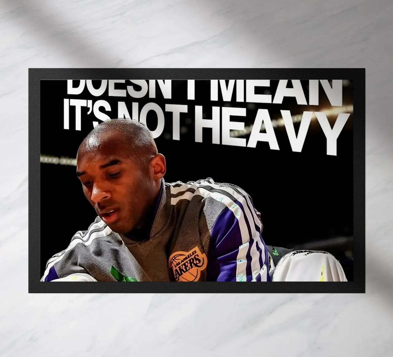'JUST BECAUSE CARRY WELL DOESNT MEAN NOT HEAVY zerbino da Type & Tape