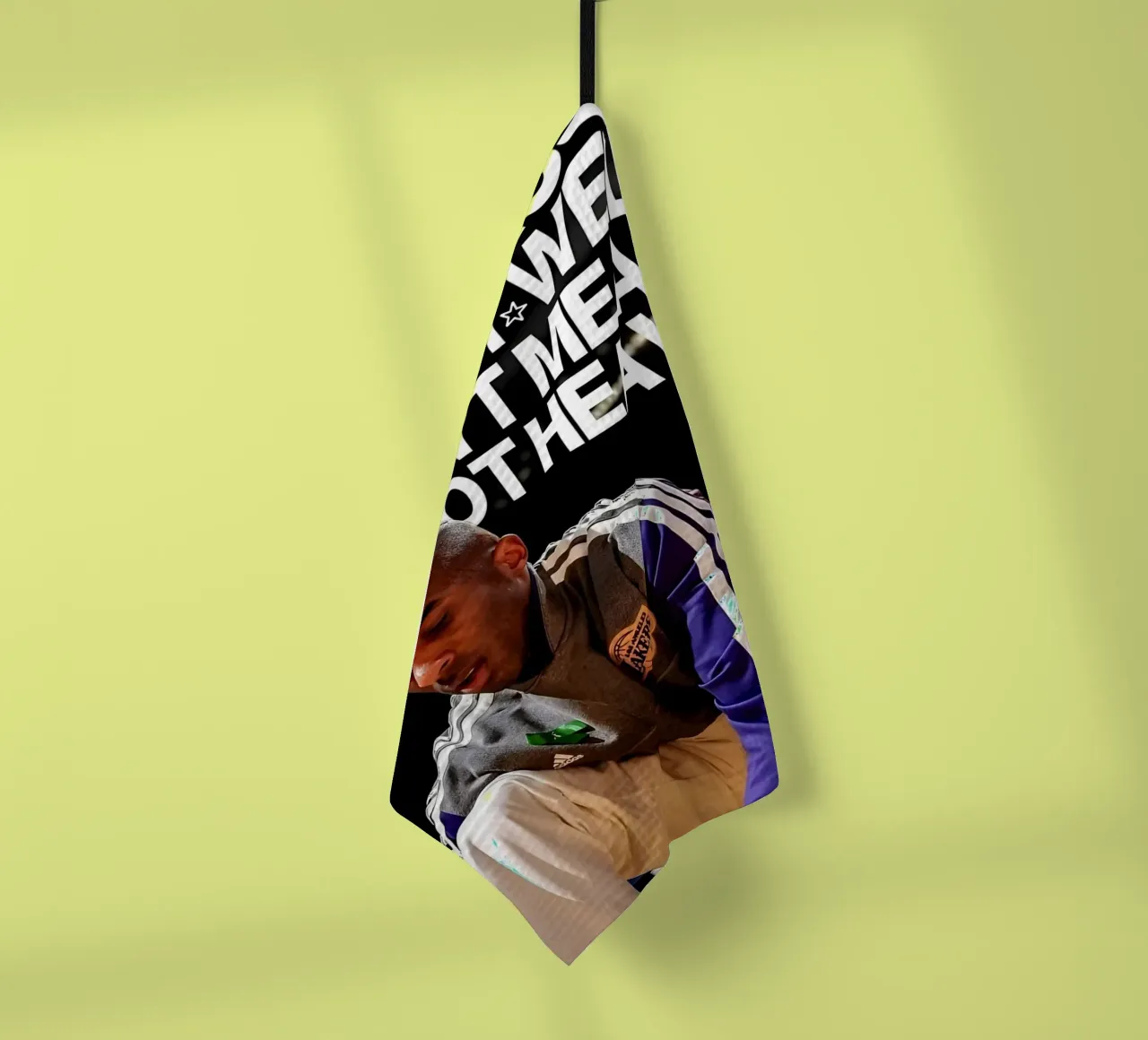 'JUST BECAUSE CARRY WELL DOESNT MEAN NOT HEAVY canovaccio da cucina da Type & Tape