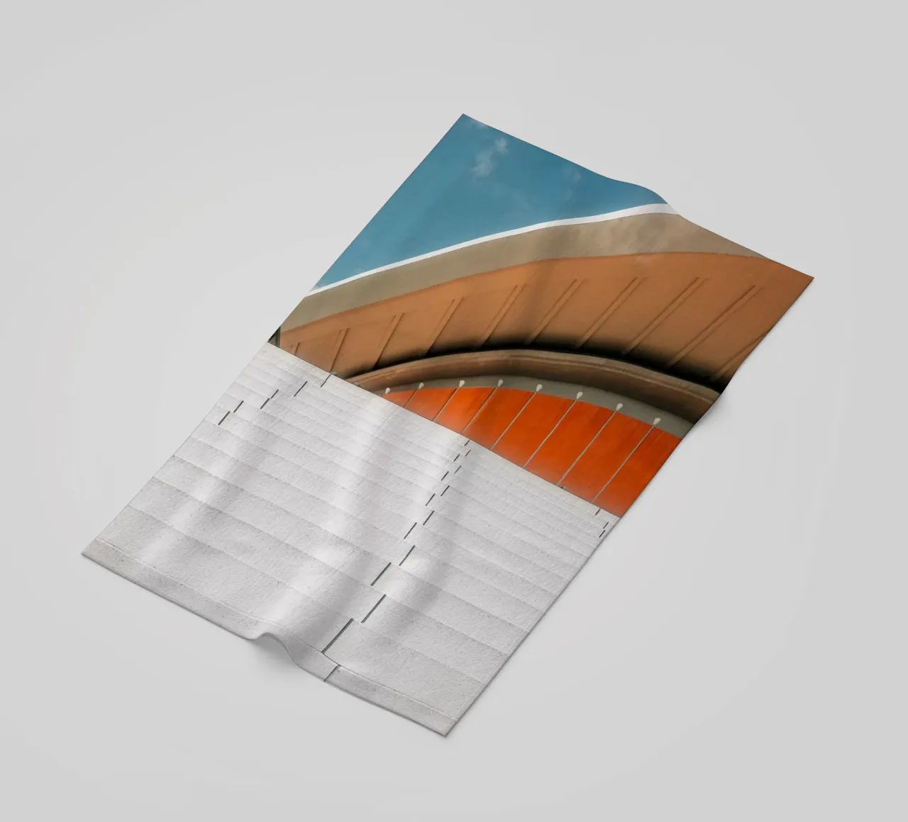 Orange Geometry – Steps in Contrast telo mare da Thilo Grøsch