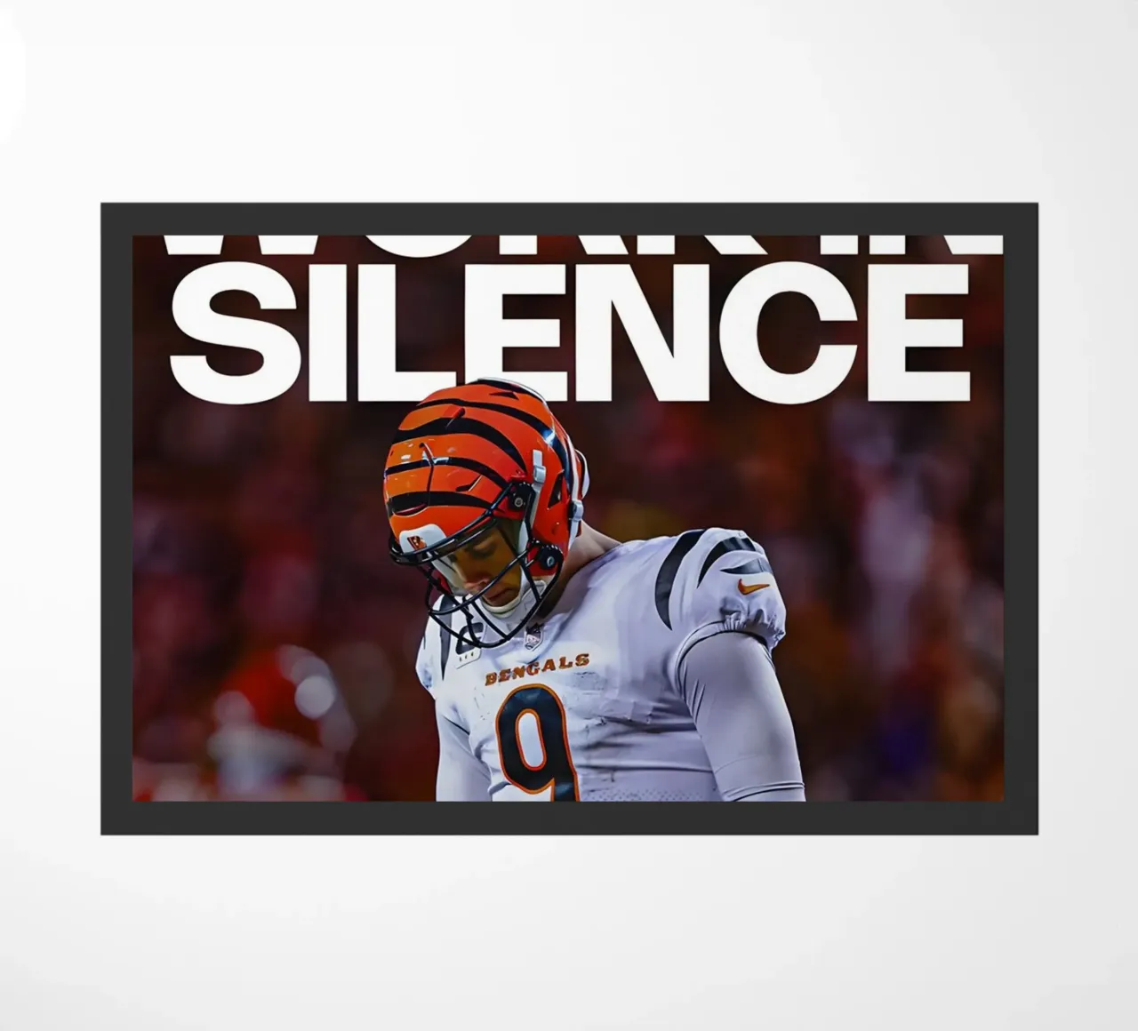 WORK SILENCE zerbino da Type & Tape