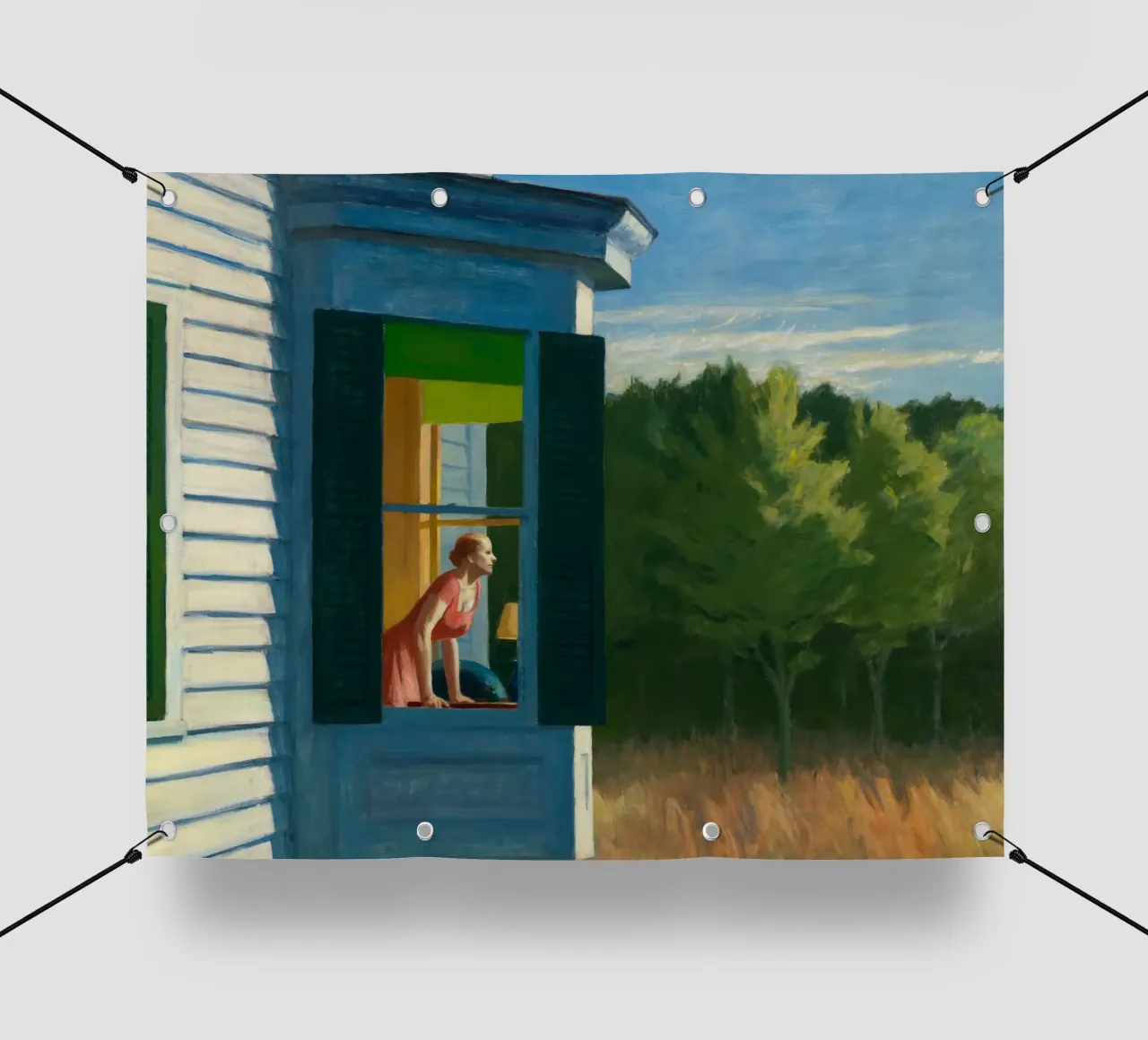 Mattina di Cape Cod, 1950 telo in pvc da Mollie Pollard
