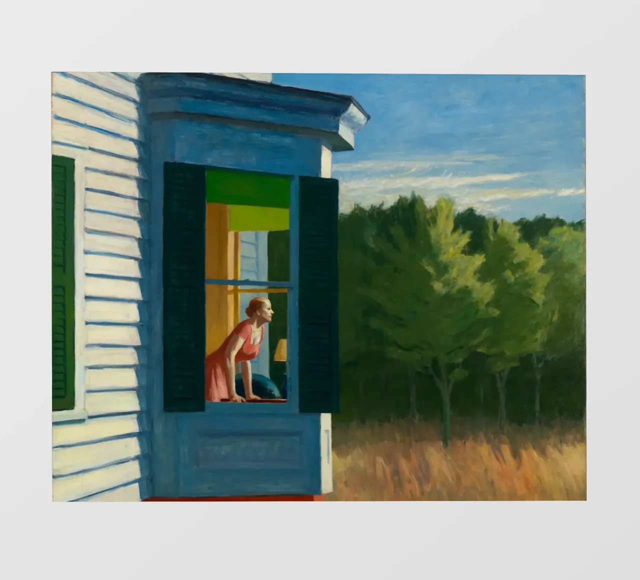 Mattina di Cape Cod, 1950 telo in pvc da Mollie Pollard