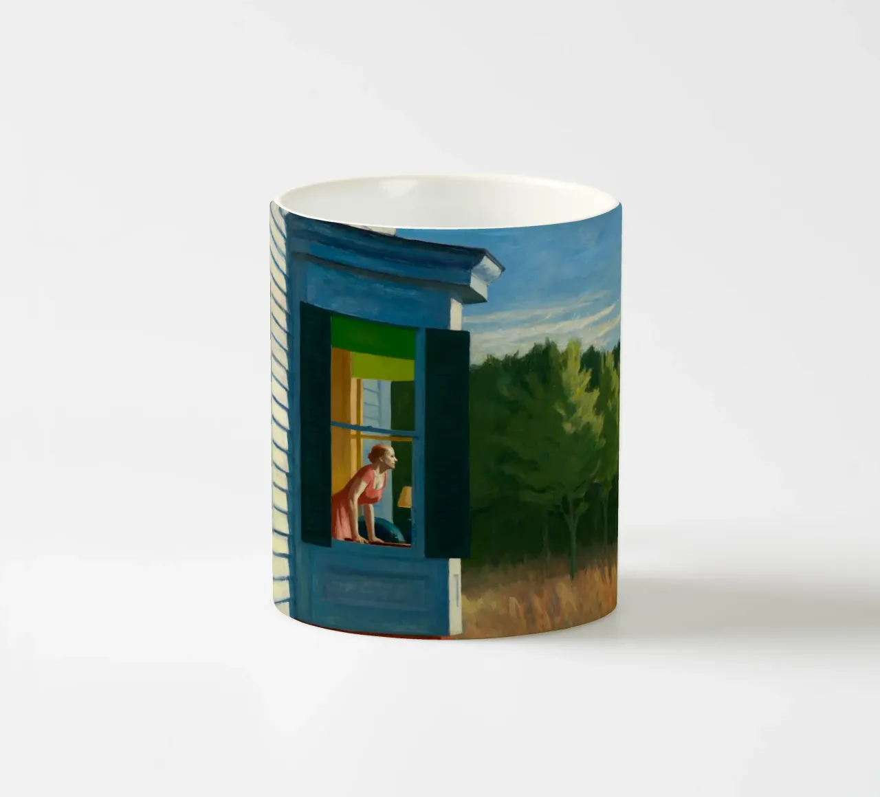 Mattina di Cape Cod, 1950 tazza in ceramica da Mollie Pollard