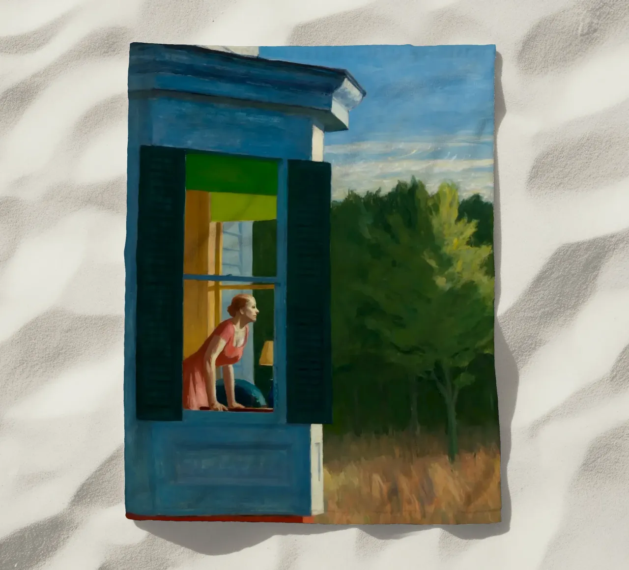 Mattina di Cape Cod, 1950 telo mare da Mollie Pollard