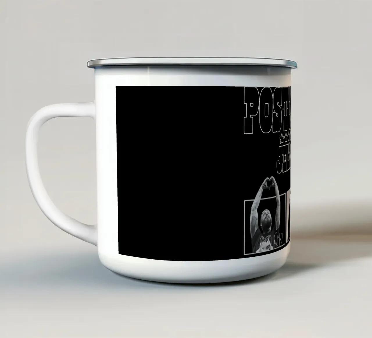 Maglietta essenziale Post Malone & Jelly Roll tazza in smalto da igoshdesigns